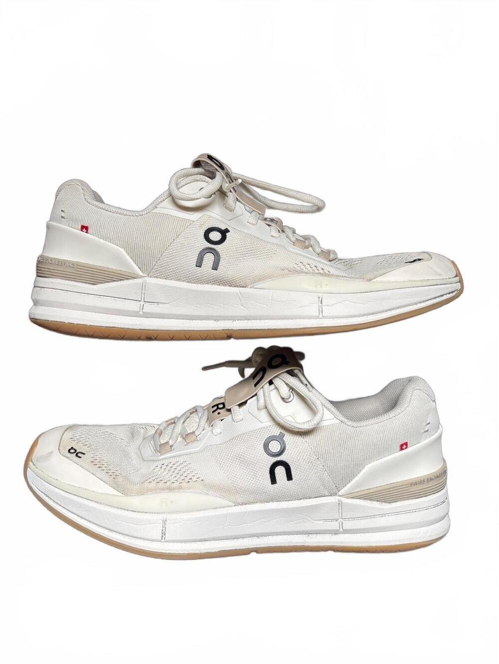 On Cloudnova 2 Sneakers Men’s 13 White Ivory Gum Sole Running Lifestyle Shoes